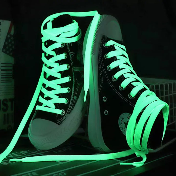 Silicone Shoe Covers + Free Glow Laces: Ultimate Footwear Combo