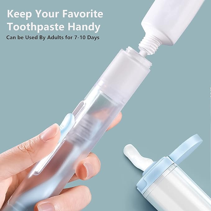 Portable 2-in-1 Toothbrush + Free Scented Paper Soap Roll: Hygiene On-the-Go