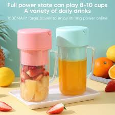 3 in 1 Mini Juicer Cup Portable Juicer Rechargeable Handheld Juicer